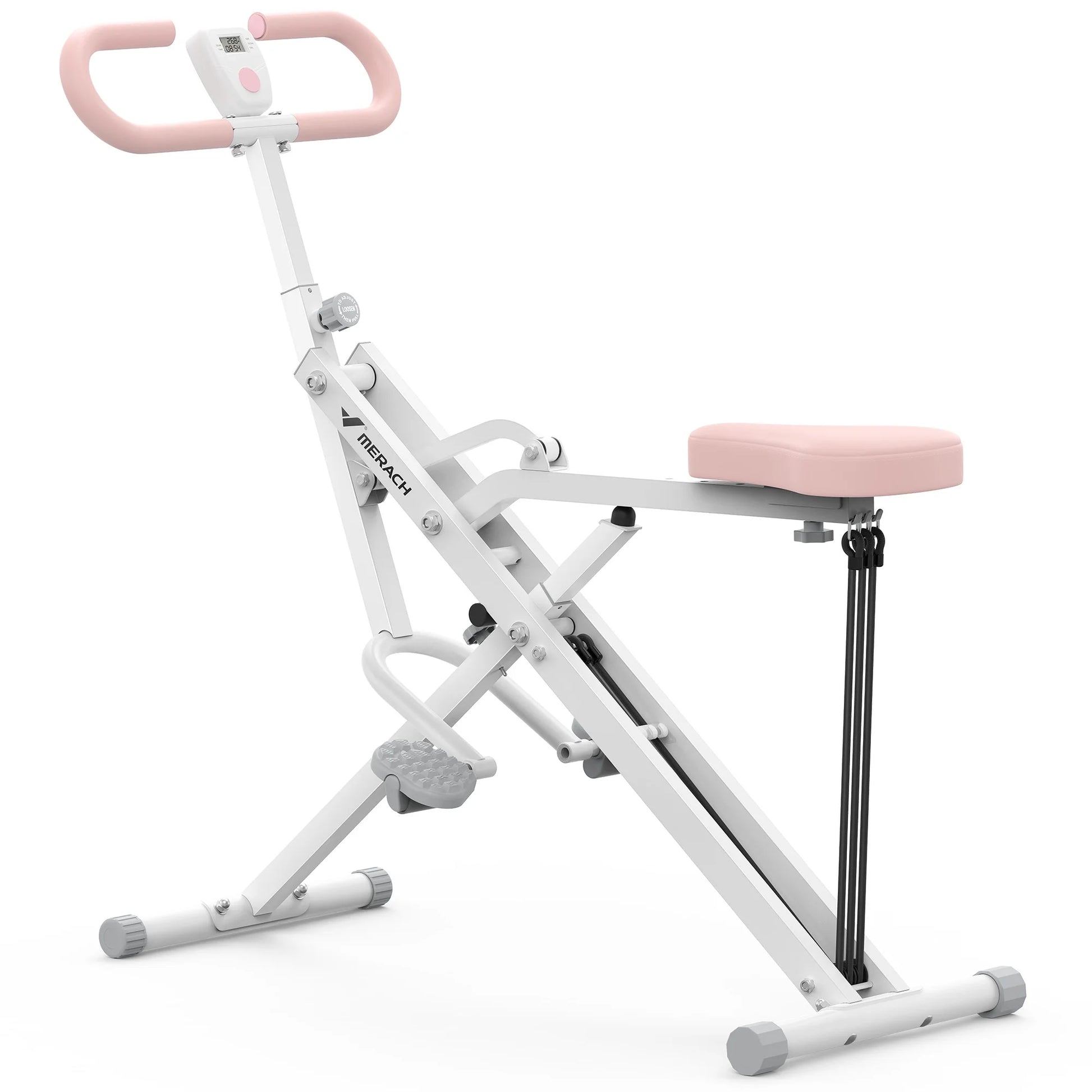 Adjustable Squat Trainer with Triple Resistance Bands for Total Lower Body Strength